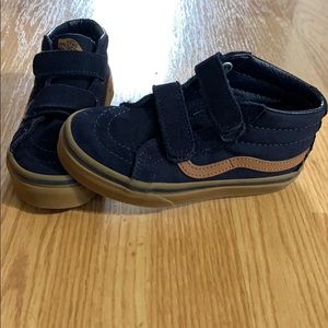 Blue kids vans